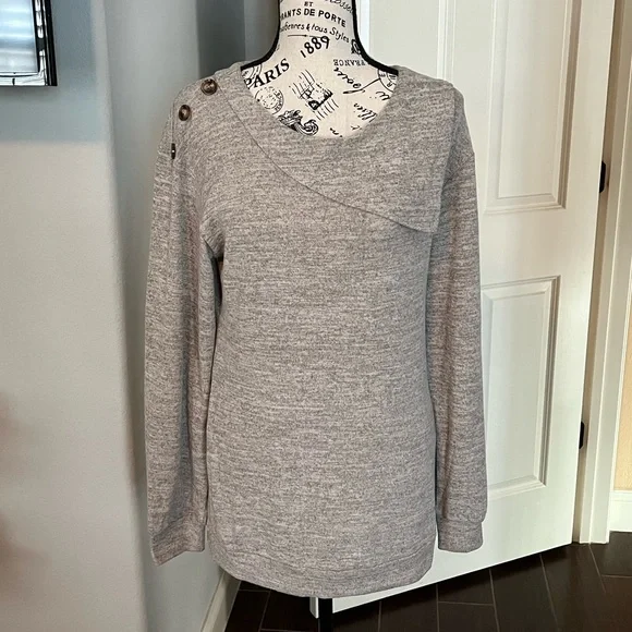 NWOT Women’s Long Sleeve Tunic Top Lightweight Sweater - Picture 6 of 13